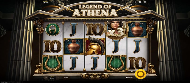 leggenda di athena jackpot