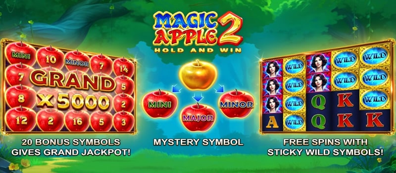 jackpot della mela magica  
